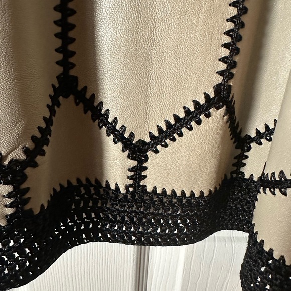 Talk of the Walk leather jacket. Sz M - Picture 4 of 8